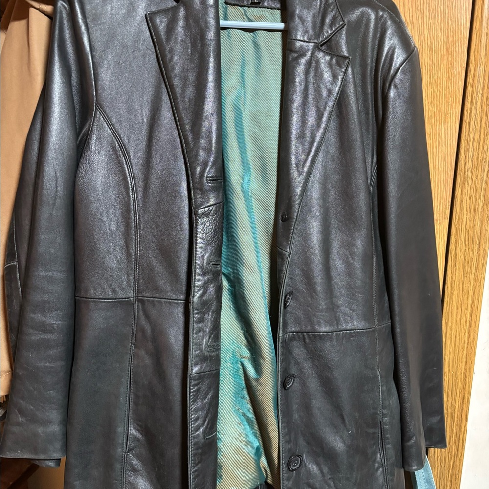 Adler collection vintage lambskin coat